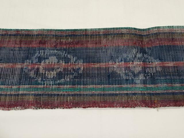 平和屋着物＊夏物　八寸名古屋帯　吉祥間道　正絹　逸品　CABI8538tx