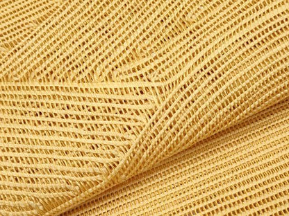 平和屋着物＊夏物　八寸名古屋帯　重ね山文　萱草色　正絹　逸品　CABI8566tx