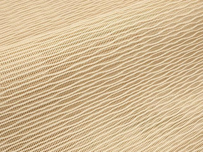 平和屋着物＊夏物　八寸名古屋帯　よろけ縞　洗柿色　正絹　逸品　CABI8567tx