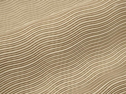 平和屋着物＊夏物　八寸名古屋帯　絽綴れ　よろけ縞　柴染色　正絹　逸品　未使用　CABI8596tx
