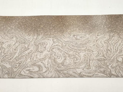 平和屋着物＊夏物　絽塩瀬　九寸名古屋帯　墨流し文様　正絹　逸品　未使用　CABI8605tx
