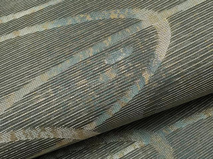 平和屋着物＊夏物　六通柄袋帯　流水文　金銀糸　正絹　逸品　未使用　CABI8623tx