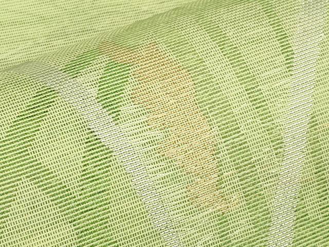 平和屋着物＊夏物　太鼓柄　本袋帯　稲穂　金銀糸　正絹　逸品　CABI8624tx