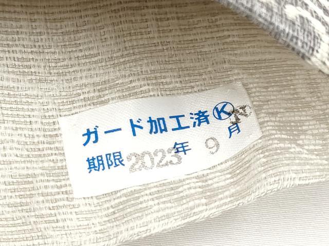 平和屋着物▽六通柄袋帯　スリーシーズン　春夏秋　風通織　ぜんまい紬　花唐草文　正絹　逸品　CABI8655tx