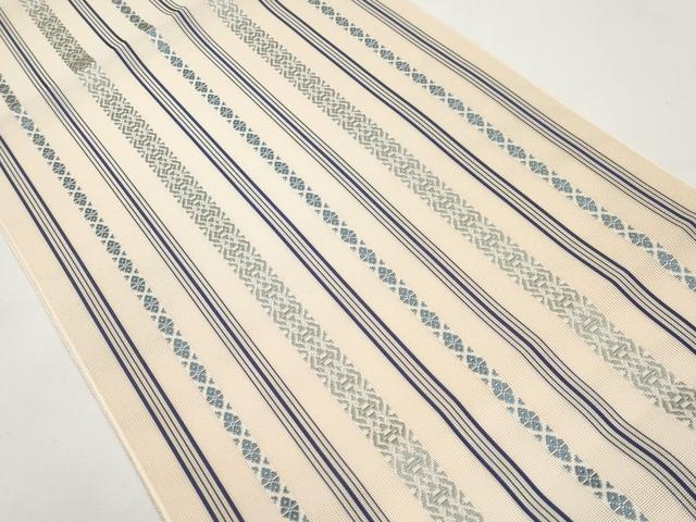 平和屋着物＊夏物　本場筑前博多織　八寸名古屋帯　紗献上　やまと誂製　正絹　逸品　CABI8675tx