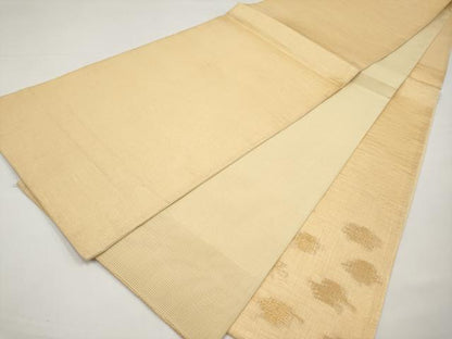 平和屋着物＊夏物　太鼓柄袋帯　抽象文　金糸　正絹　逸品　CABI8703tx