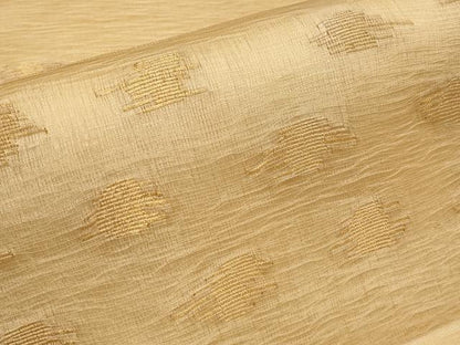 平和屋着物＊夏物　太鼓柄袋帯　抽象文　金糸　正絹　逸品　CABI8703tx