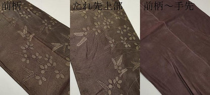 平和屋着物＊夏物　六通柄袋帯　萩文　金銀糸　正絹　逸品　CABI8705tx