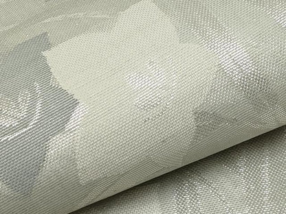 平和屋着物＊夏物　六通柄袋帯　桔梗　銀糸　正絹　逸品　CABI8738tx