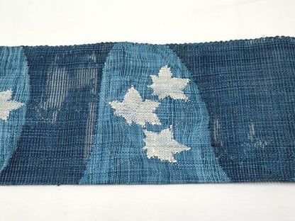 平和屋着物＊夏物　八寸名古屋帯　竜田川　正絹　逸品　CABI8761tx