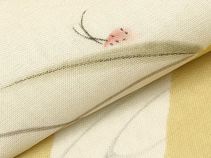 平和屋着物＊夏物　太鼓柄袋帯　手描き　てんとう虫　正絹　逸品　未使用　CABI8771tx