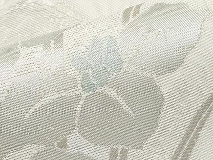 平和屋着物＊夏物　六通柄袋帯　杜若　銀糸　CABI8777tx