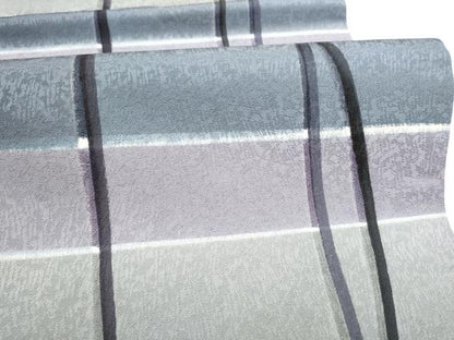 平和屋着物●両面　全通柄袋帯　よろけ縞　正絹　逸品　CABI8804hy