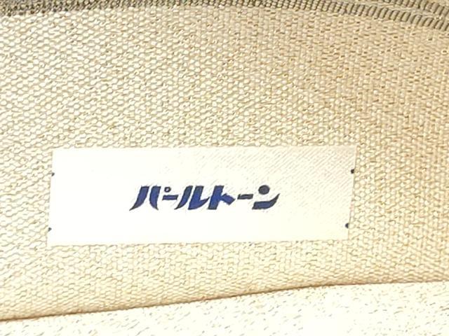 平和屋着物●本加賀友禅作家　矢田博　太鼓柄袋帯　綴れ　枝花文　金糸　正絹　逸品　CABI8856hy