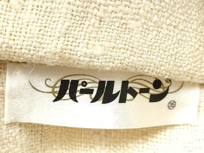 平和屋着物●九寸名古屋帯　手描き　紬地　枝梅文　正絹　逸品　CABI8895hy