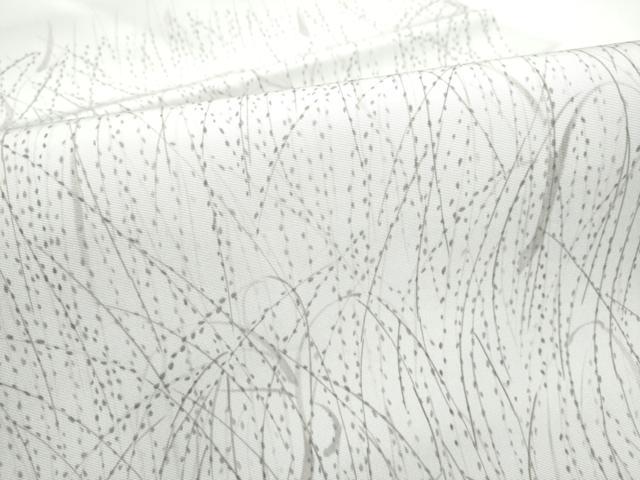 平和屋着物●塩瀬　九寸名古屋帯　手描き　枝垂れ柳　正絹　逸品　CABI8901hy