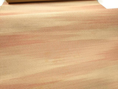平和屋着物●爪掻本綴作家　伊達静　八寸名古屋帯　霞文　正絹　逸品　CABI8908hy