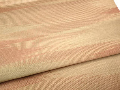 平和屋着物●爪掻本綴作家　伊達静　八寸名古屋帯　霞文　正絹　逸品　CABI8908hy