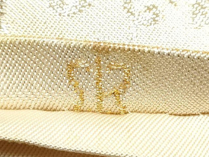 平和屋着物●西陣　川島織物　六通柄　本袋帯　花唐草文　金糸　正絹　逸品　CABI8914hy