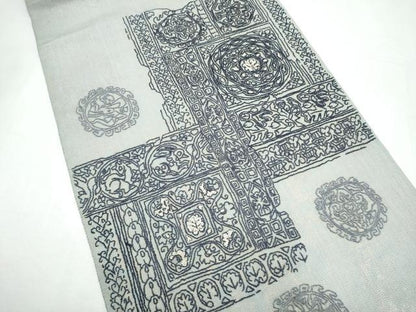 平和屋着物●中国三大刺繍　総相良刺繍　六通柄　京袋帯　動物花文　正絹　逸品　CABI8934hy