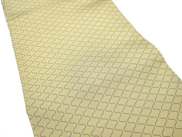 平和屋着物●両面　全通柄袋帯　経錦　太子間道　正絹　逸品　CABI8935hy