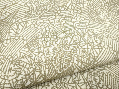 平和屋着物●木村正明　彫刻絵図　全通柄袋帯　松竹梅に亀　正絹　逸品　CABI8936hy