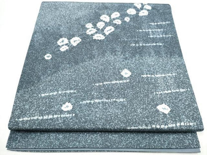 平和屋着物●太鼓柄袋帯　蜘蛛絞り　霞文　正絹　逸品　CABI8938hy