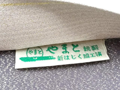 平和屋着物●爪掻き本綴れ　両面　太鼓柄袋帯　源氏香雪輪桜文　金糸　やまと誂製　正絹　逸品　CABI8965hy