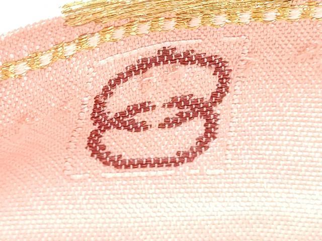 平和屋着物●西陣　環美術織物　六通柄　本袋帯　遠州七宝文　金銀糸　証紙付き　正絹　逸品　CABI8967hy