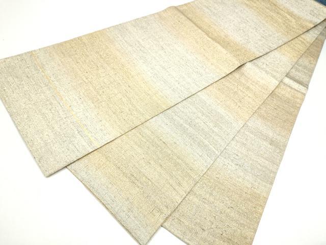 平和屋着物●桝屋高尾　(ねん金綴錦)　全通柄袋帯　段霞文　金糸　正絹　逸品　CABI8978hy