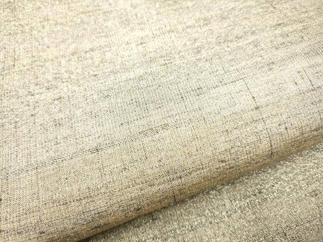 平和屋着物●桝屋高尾　(ねん金綴錦)　全通柄袋帯　段霞文　金糸　正絹　逸品　CABI8978hy