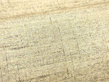 平和屋着物●桝屋高尾　(ねん金綴錦)　全通柄袋帯　段霞文　金糸　正絹　逸品　CABI8978hy