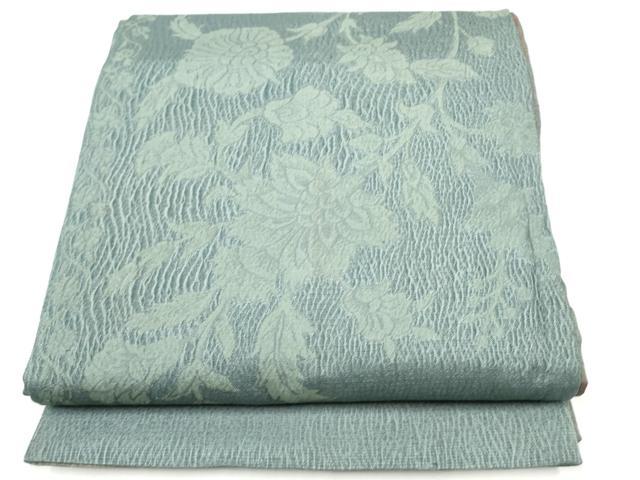 平和屋着物●両面　全通柄袋帯　更紗花文　正絹　逸品　CABI8993hy