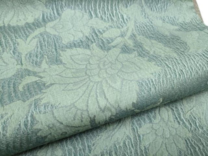 平和屋着物●両面　全通柄袋帯　更紗花文　正絹　逸品　CABI8993hy