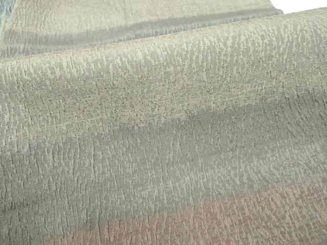 平和屋着物●両面　全通柄袋帯　更紗花文　正絹　逸品　CABI8993hy