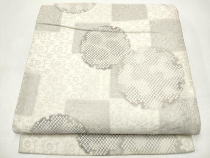 平和屋着物●六通柄袋帯　紹巴　京鹿の子　正絹　逸品　CABI8995hy
