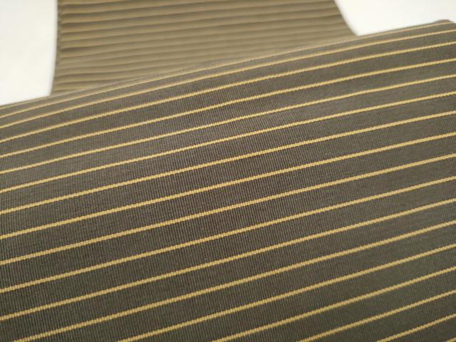 平和屋着物●爪掻き本綴れ　両面　半幅帯　横段文　やまと誂製　正絹　逸品　CABI9049hy