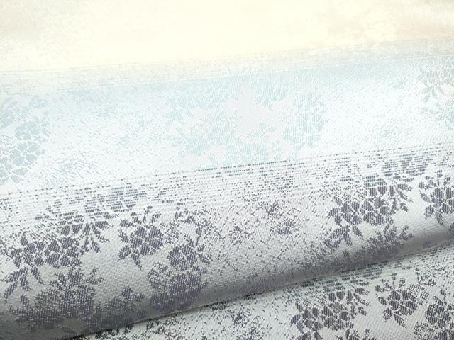 平和屋着物●両面　全通柄袋帯　泥染め　鳳凰花文　反端付き　正絹　逸品　CABI9061hy