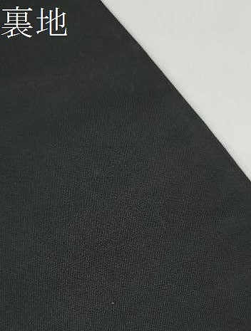 平和屋着物●全通柄　本袋帯　裂取名物裂類集　黒地　金糸　正絹　逸品　CABI9078hy