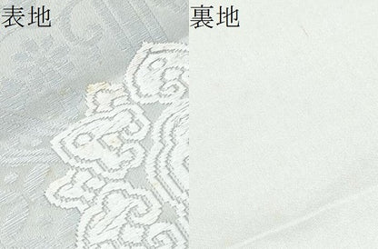 平和屋着物●六通柄袋帯　唐織　正倉院花文　正絹　逸品　CABI9081hy