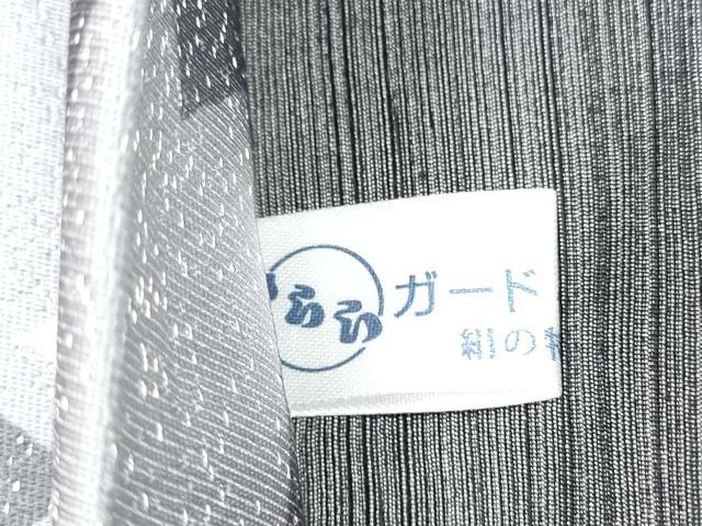 平和屋着物●両面　全通柄袋帯　舞花びら　銀通し地　正絹　逸品　未使用　CABI9100hy