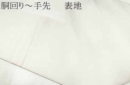 平和屋着物●塩瀬　九寸名古屋帯　菱花唐草文　金彩　正絹　逸品　CABI9134hy