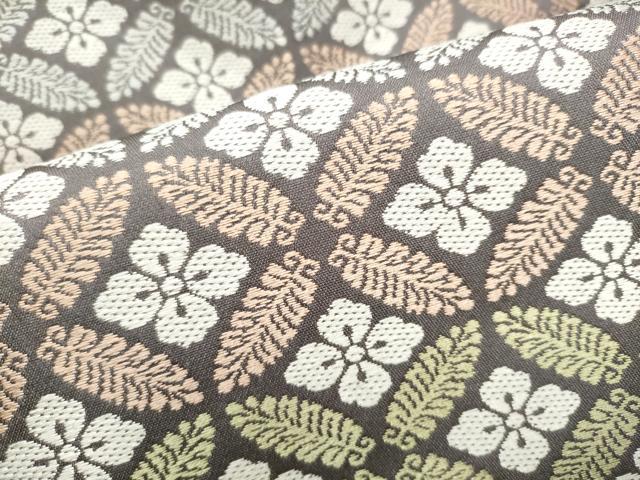 平和屋着物●西陣織　陰山織物謹製　箔屋清兵衛　九寸名古屋帯　吉祥文様　正絹　逸品　CABI9144hy