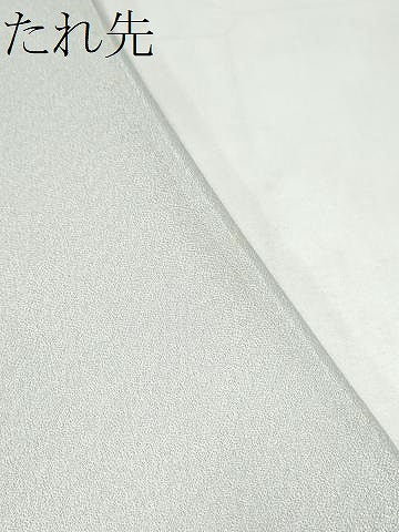平和屋着物●太鼓柄袋帯　総刺繍　花唐草文　銀通し地　正絹　逸品　CABI9165hy