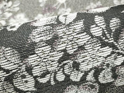 平和屋着物●西陣　志織謹製　六通柄袋帯　枝花文　証紙付き　正絹　逸品　未使用　CABI9172hy