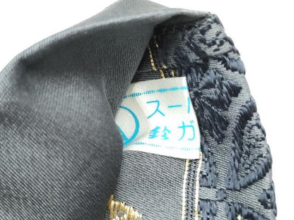 平和屋着物●皇室・伊勢神宮御用　御御帯　山口美術織物　山口弘躬　六通柄袋帯　七宝地鳳凰文　金糸　鈴乃屋扱い　正絹　逸品　CABI9174hy