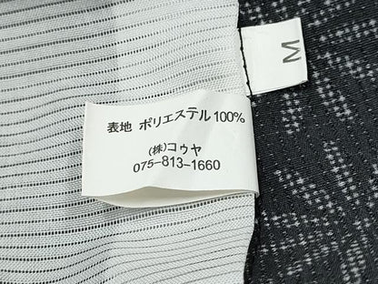 平和屋着物＊夏物　小紋　縦絽　菊　暈し染め　洗える着物　CABI9195hy