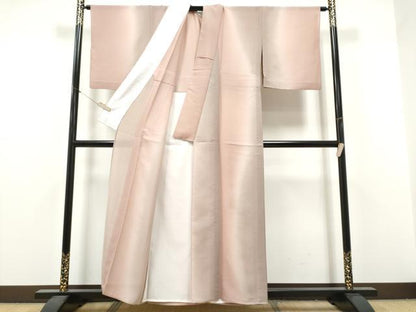 平和屋着物＊夏物　小紋　紗　菊尽くし　暈し染め　洗える着物　CABI9196hy