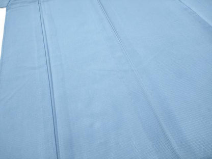 平和屋着物＊夏物　色無地　絽　紺鼠色　正絹　逸品　未使用　CABI9198hy