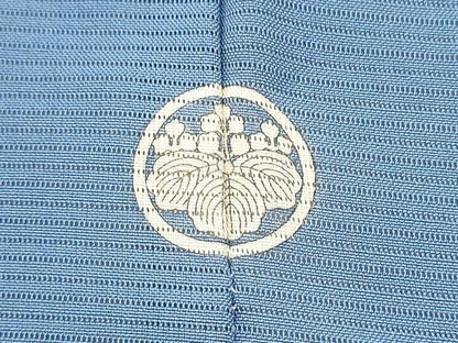 平和屋着物＊夏物　色無地　絽　紺鼠色　正絹　逸品　未使用　CABI9198hy